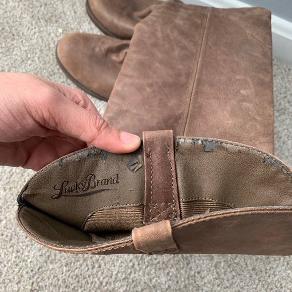 Lucky Brand Leather Boots - Picture 7 of 8